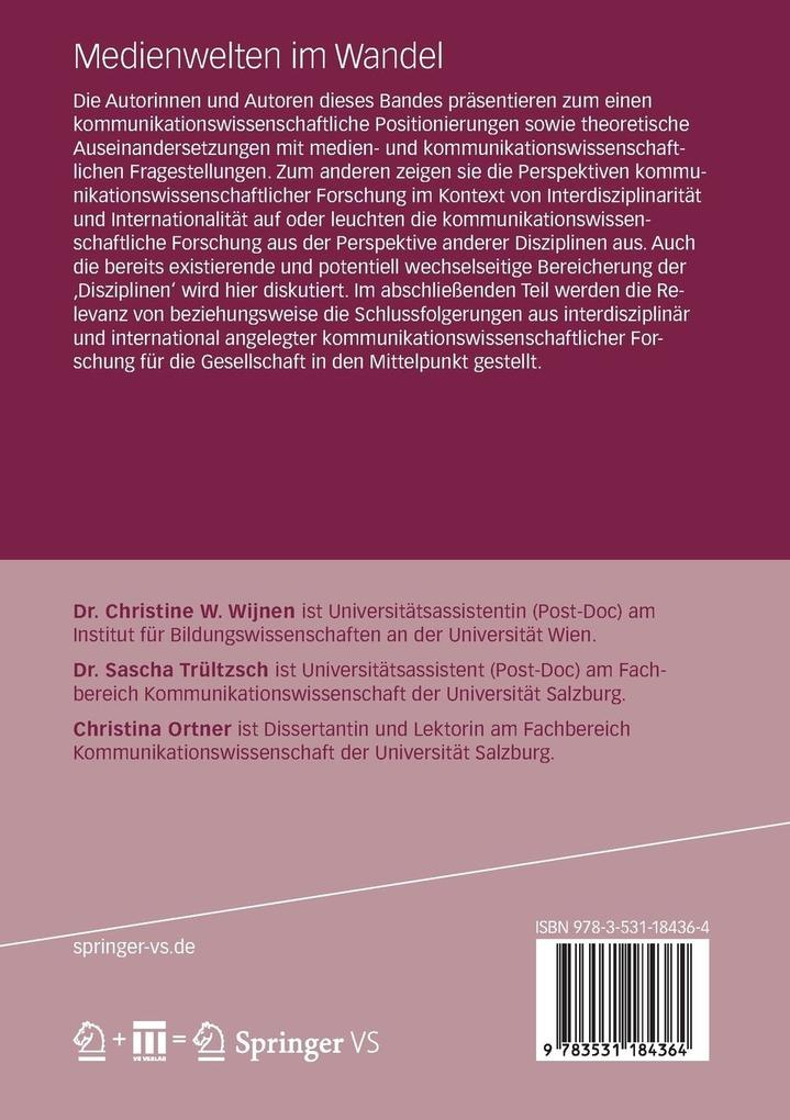 Weitere Ansicht: Medienwelten im Wandel