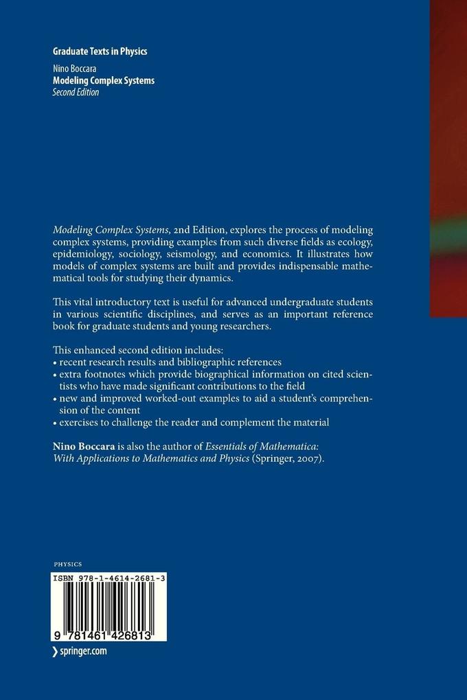 Weitere Ansicht: Modeling Complex Systems | Nino Boccara