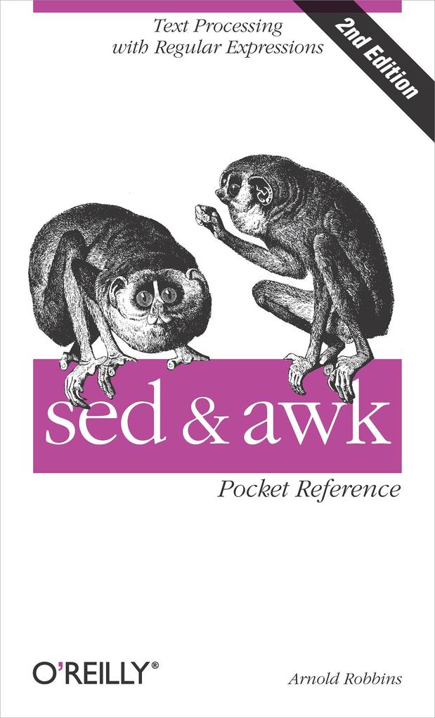 Produktbild: sed and awk Pocket Reference | Arnold Robbins