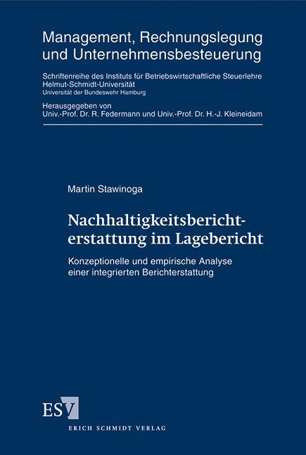 Produktbild: Nachhaltigkeitsberichterstattung im Lagebericht | Martin Stawinoga