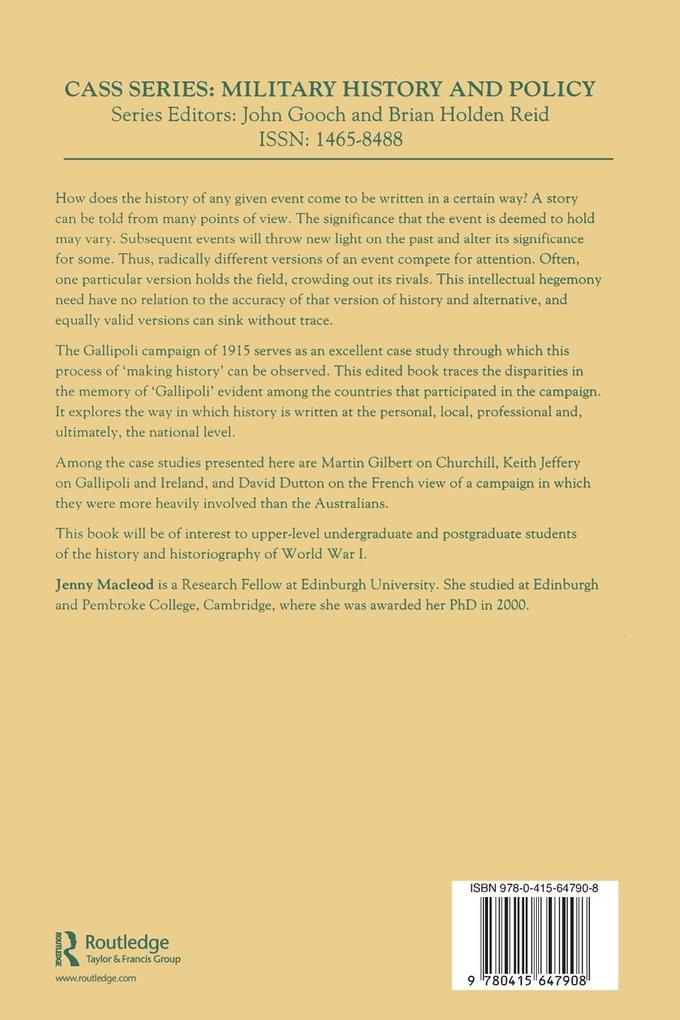 Weitere Ansicht: Gallipoli