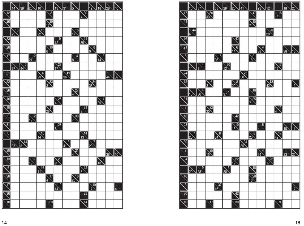 Weitere Ansicht: Absolutely Nasty® Kakuro Level Three | Conceptis Puzzles