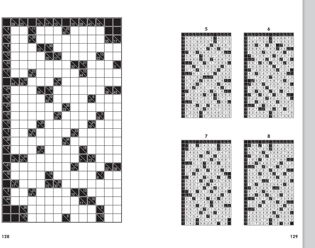Weitere Ansicht: Absolutely Nasty® Kakuro Level Three | Conceptis Puzzles