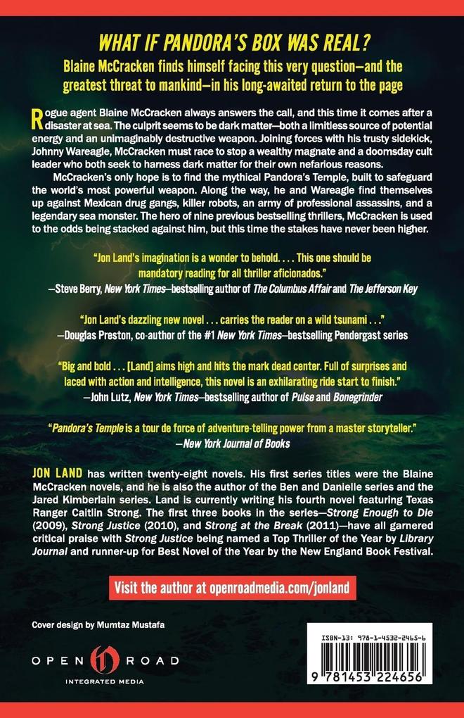 Weitere Ansicht: Pandora's Temple | Jon Land