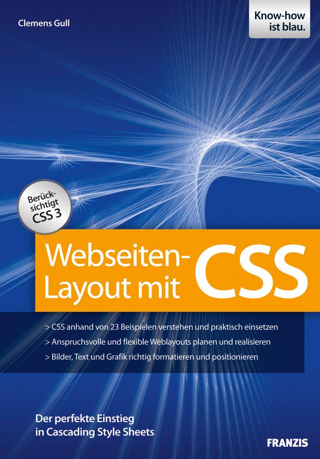Produktbild: Webseiten-Layout mit CSS | Clemens Gull