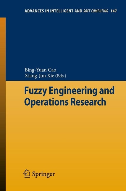 Produktbild: Fuzzy Engineering and Operations Research