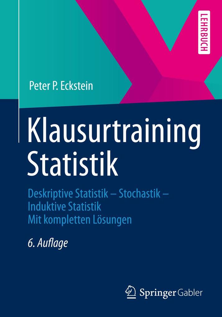 Produktbild: Klausurtraining Statistik | Peter P. Eckstein