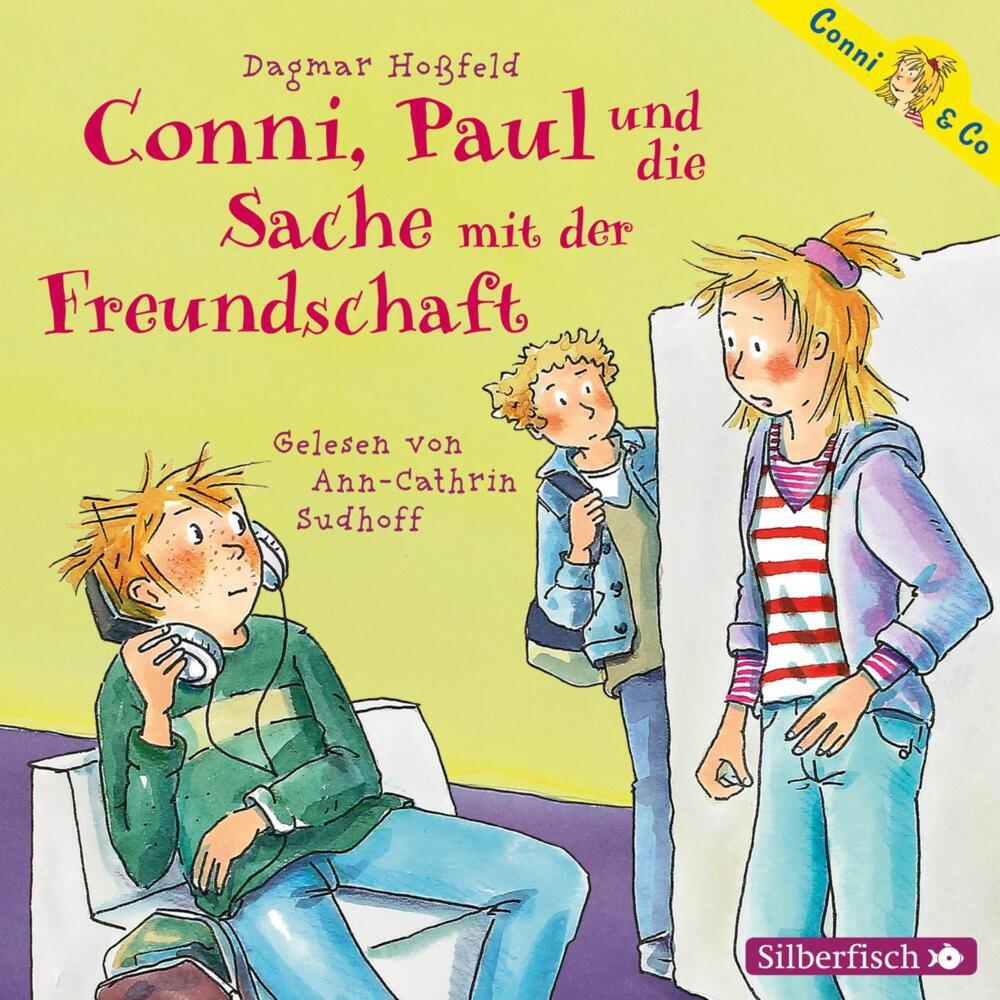 Produktbild: Conni, Paul und die Sache mit der Freundschaft, 2 Audio-CD | Dagmar Hoßfeld