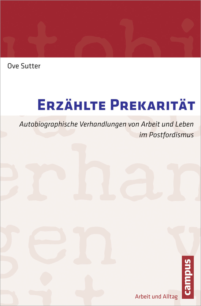 Produktbild: Erzählte Prekarität | Ove Sutter