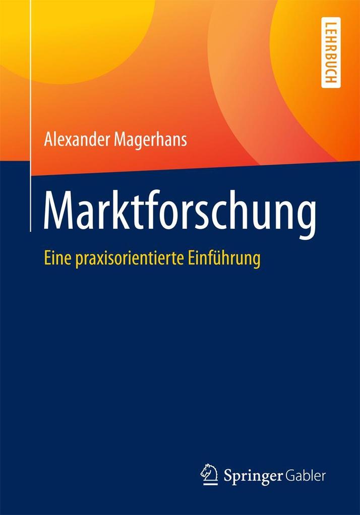 Produktbild: Marktforschung | Alexander Magerhans, Silko Pfeil