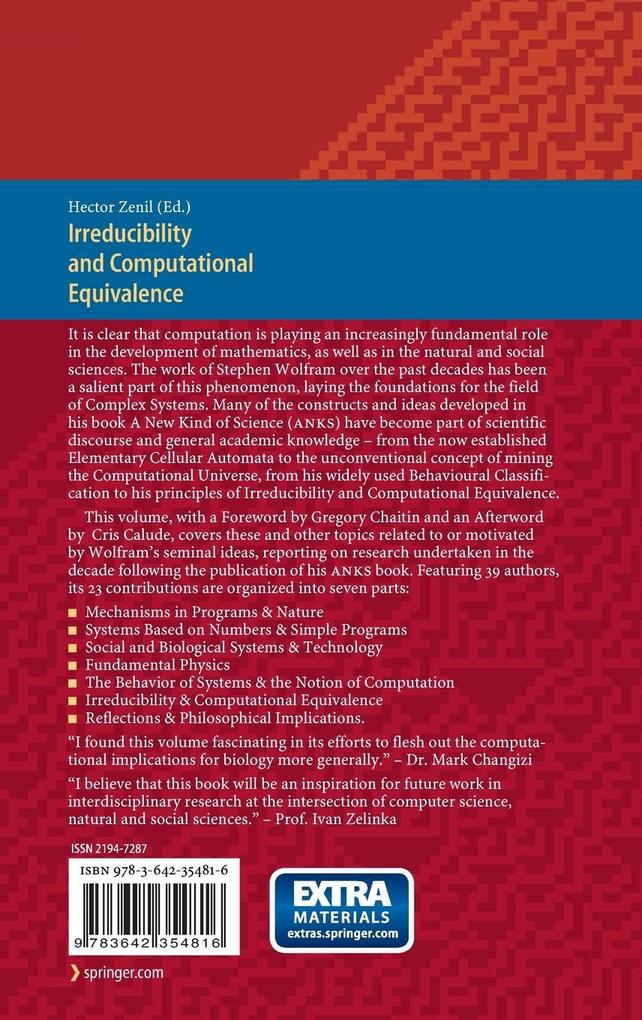 Weitere Ansicht: Irreducibility and Computational Equivalence