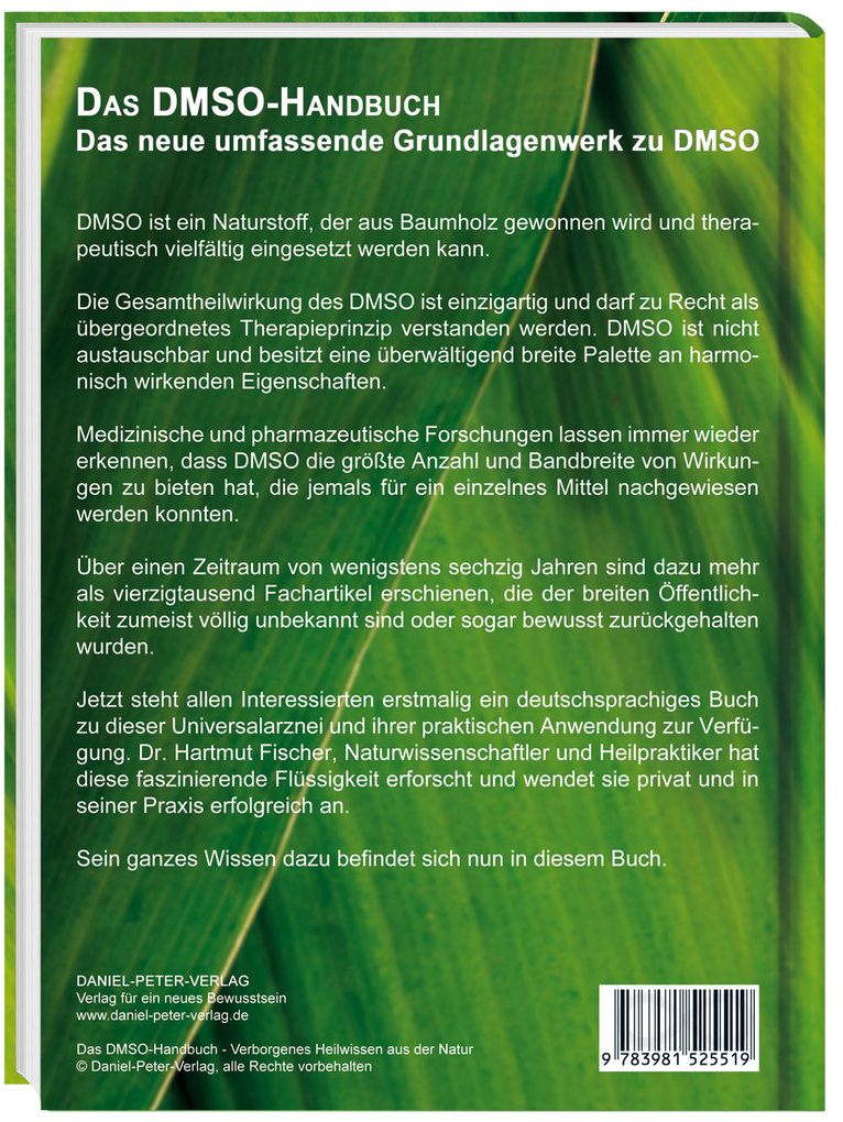 Weitere Ansicht: Das DMSO-Handbuch | Hartmut P. A. Fischer