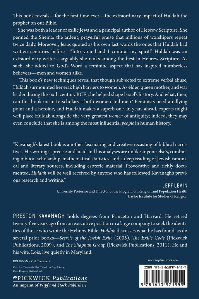 Weitere Ansicht: Huldah | Preston Kavanagh