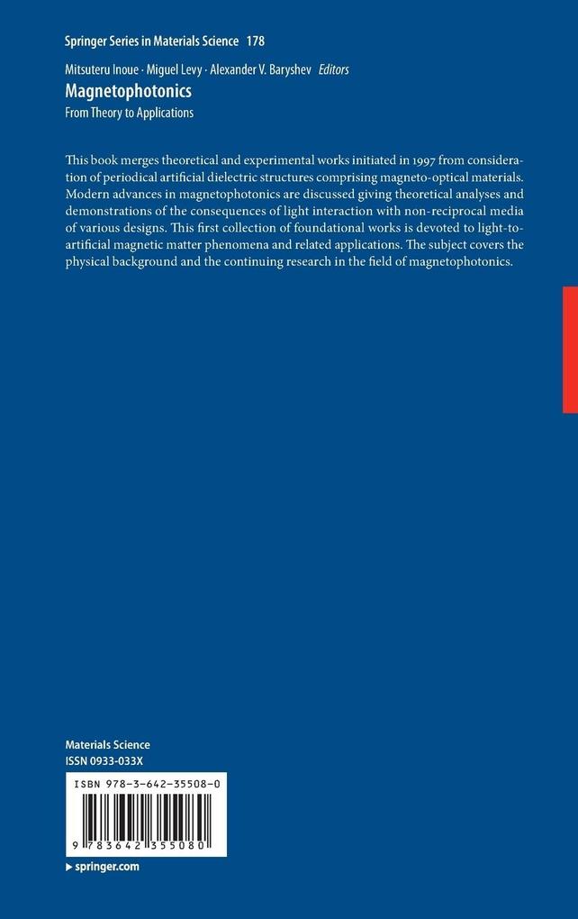 Weitere Ansicht: Magnetophotonics