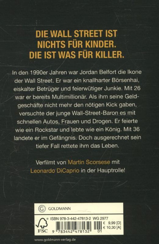 Weitere Ansicht: Der Wolf der Wall Street. Die Geschichte einer Wall-Street-Ikone | Jordan Belfort