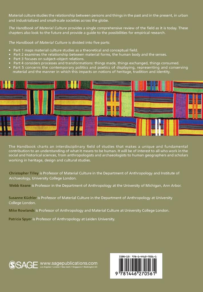 Weitere Ansicht: Handbook of Material Culture