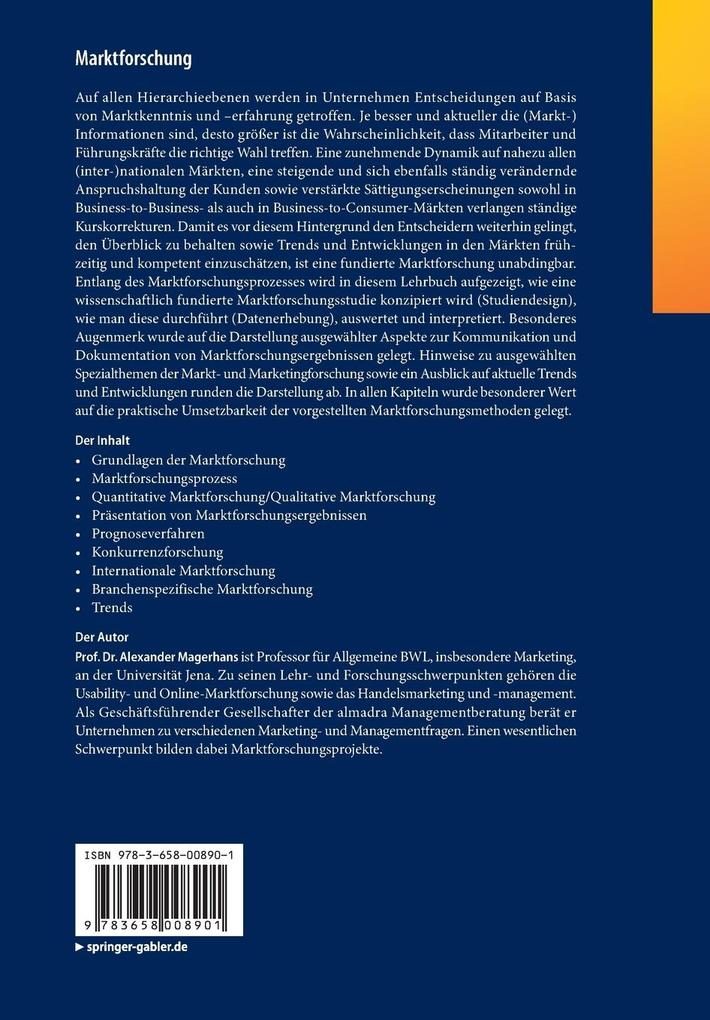 Weitere Ansicht: Marktforschung | Alexander Magerhans, Silko Pfeil