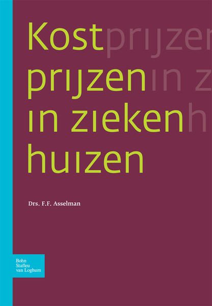 Produktbild: Kostprijzen In Ziekenhuizen | F.F. Asselman
