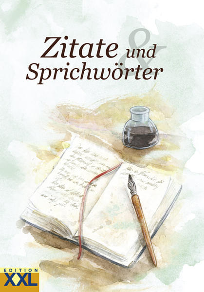 Produktbild: Zitate und Sprichwörter in Großschrift