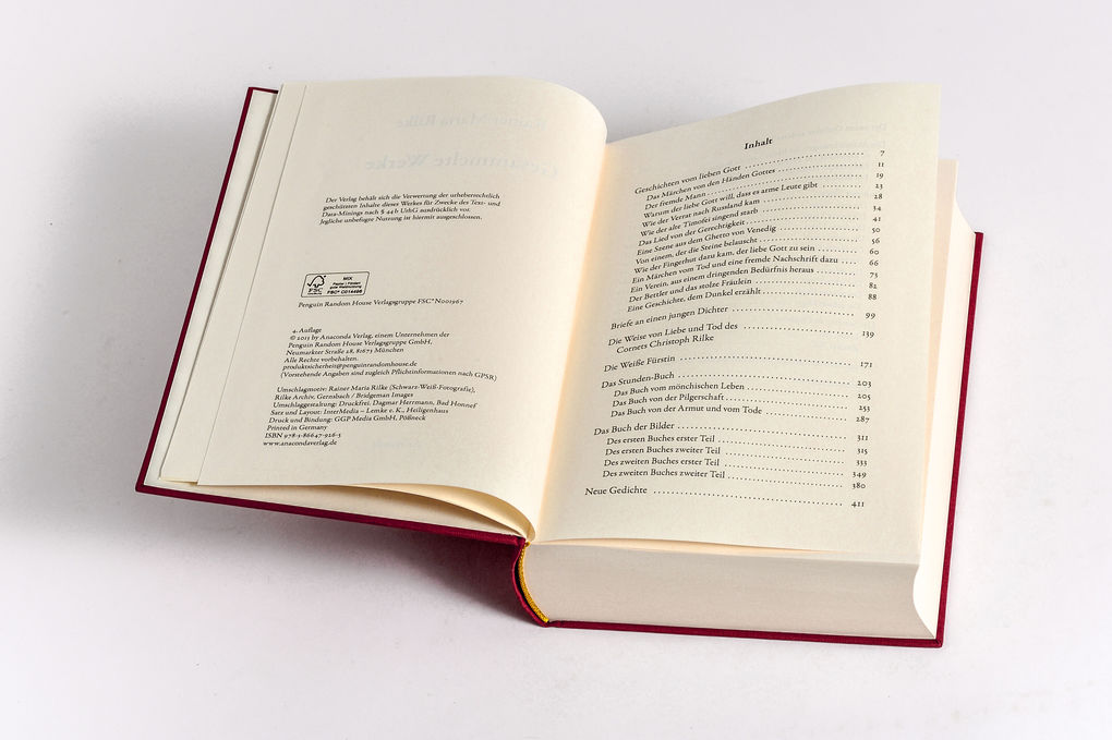 Weitere Ansicht: Rainer Maria Rilke - Gesammelte Werke | Rainer Maria Rilke