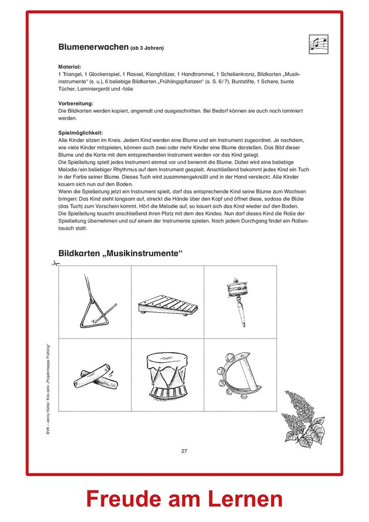 Weitere Ansicht: Kita aktiv Projektmappe Frühling | Jenny Hütter