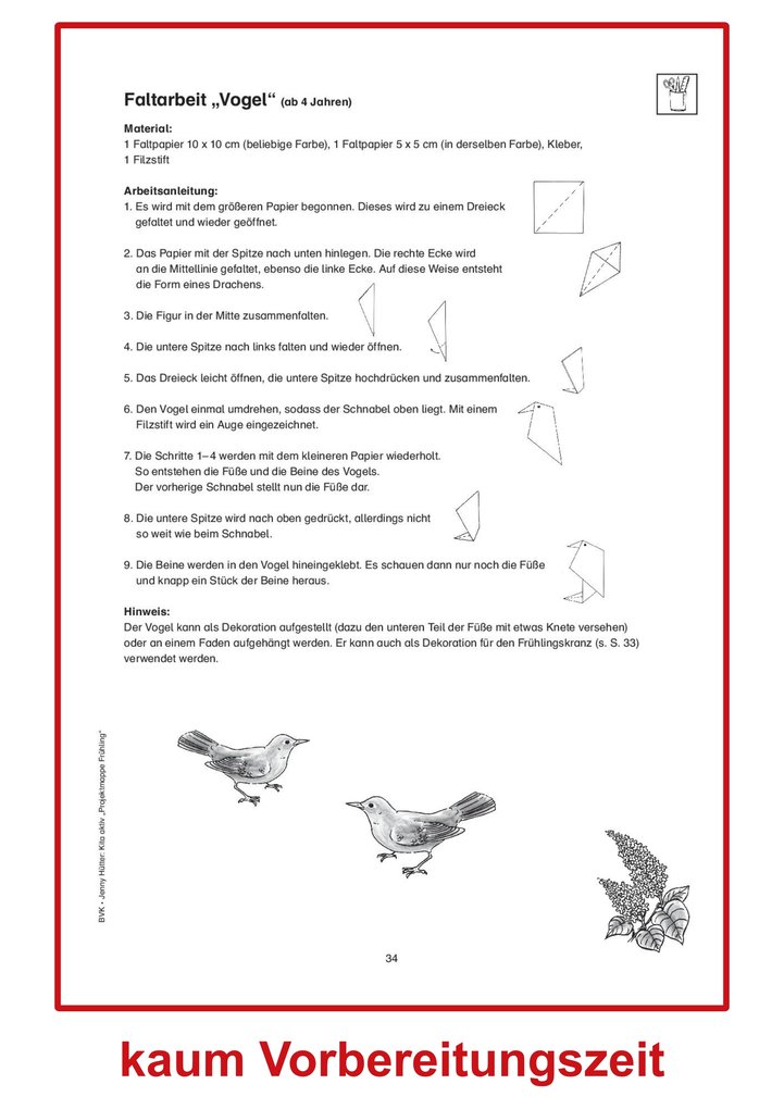 Weitere Ansicht: Kita aktiv Projektmappe Frühling | Jenny Hütter