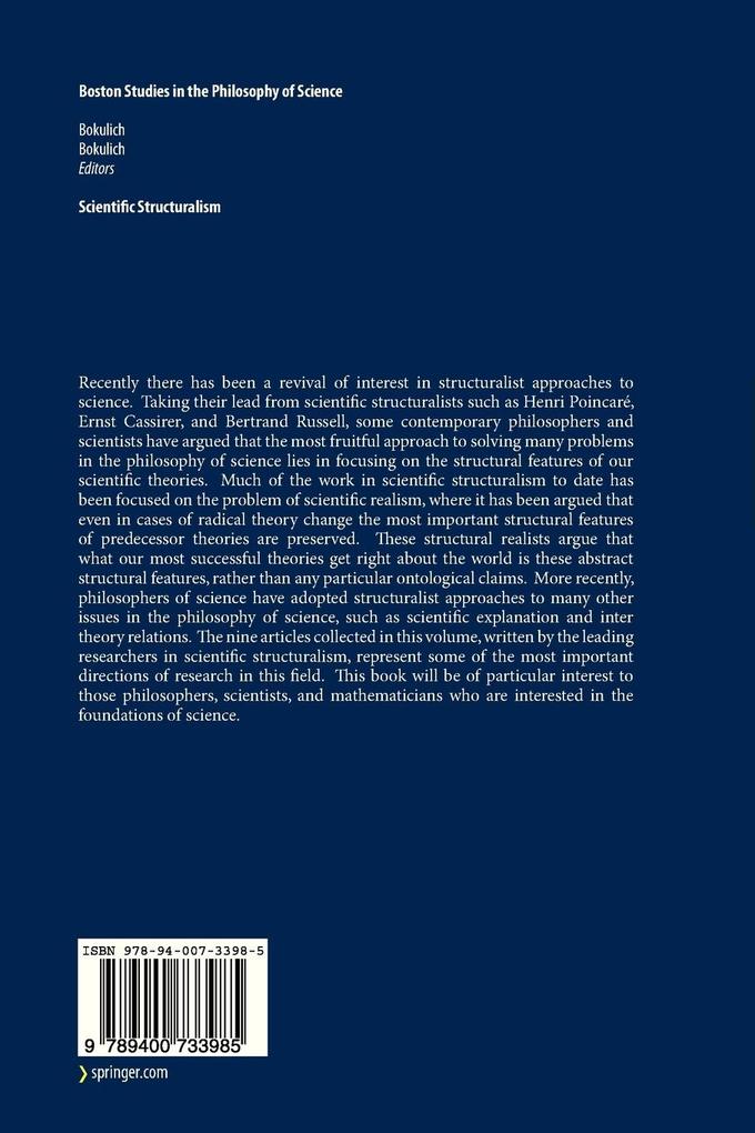 Weitere Ansicht: Scientific Structuralism