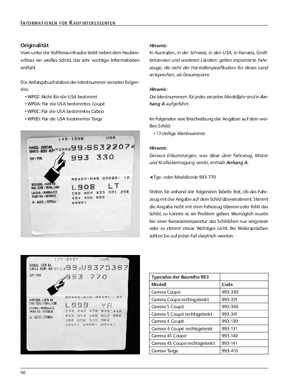 Weitere Ansicht: Handbuch 911 Typ 993 | Adrian Streather