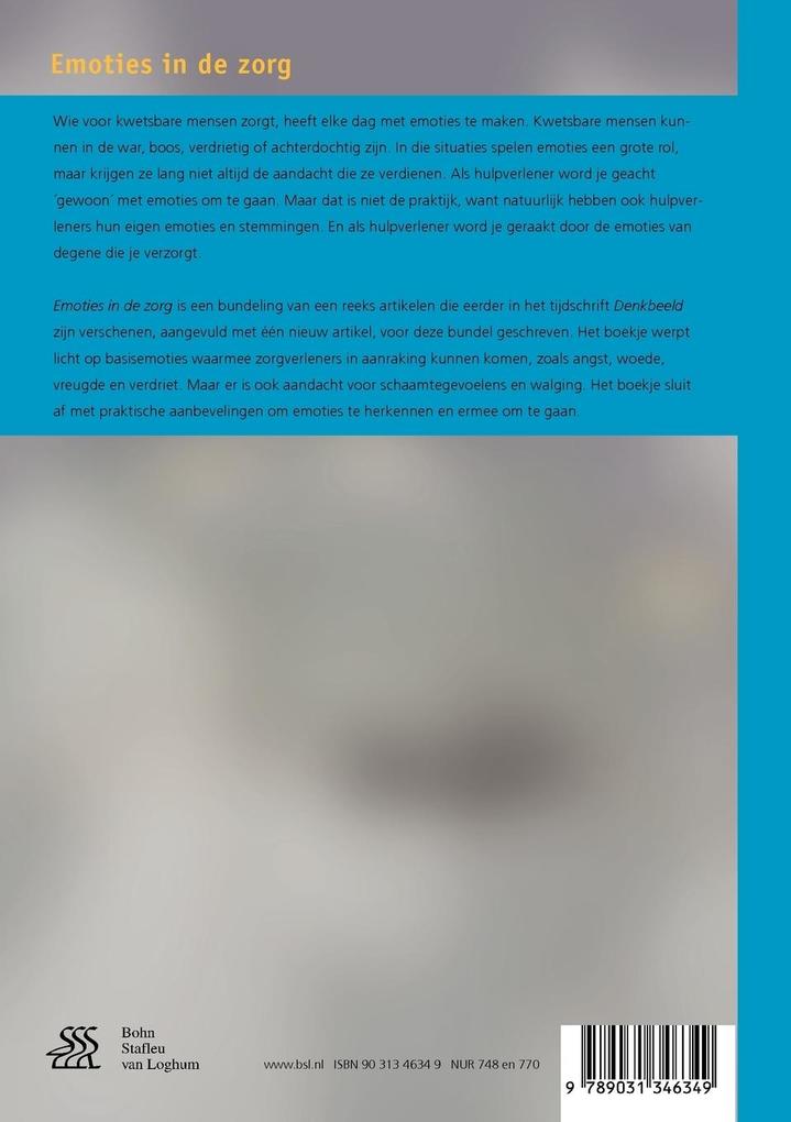 Weitere Ansicht: Emoties in de Zorg | T. Royers