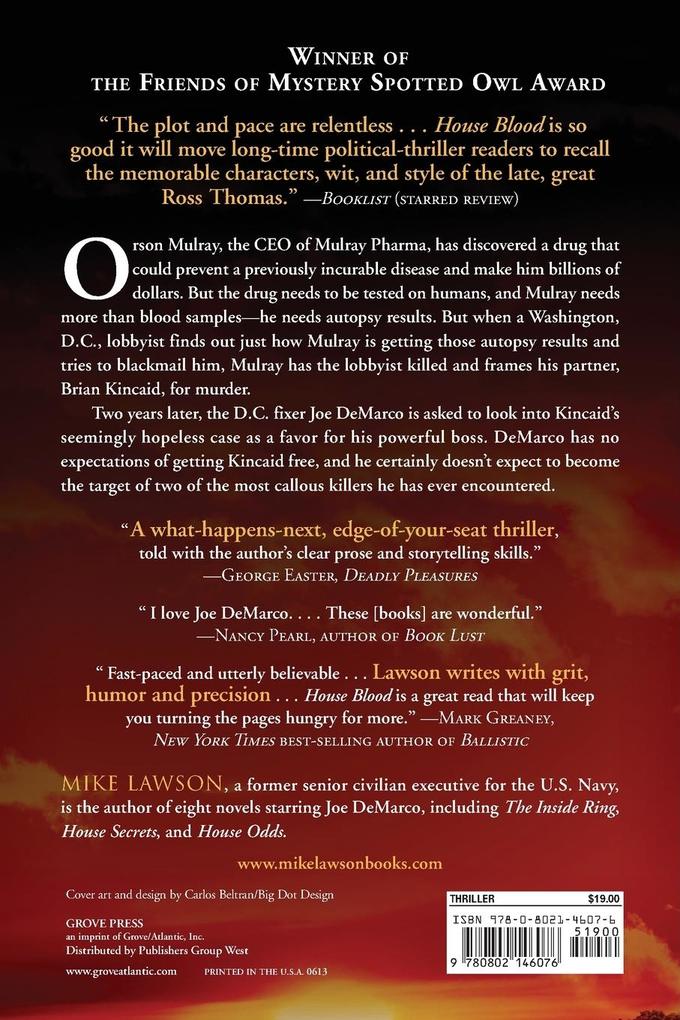 Weitere Ansicht: House Blood | Mike Lawson