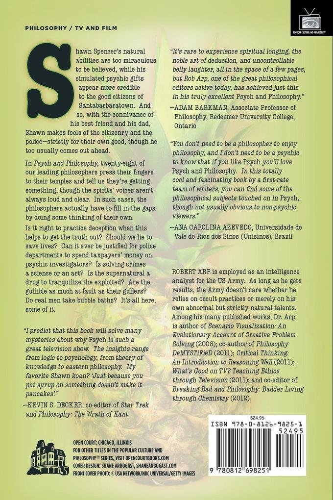 Weitere Ansicht: Psych and Philosophy