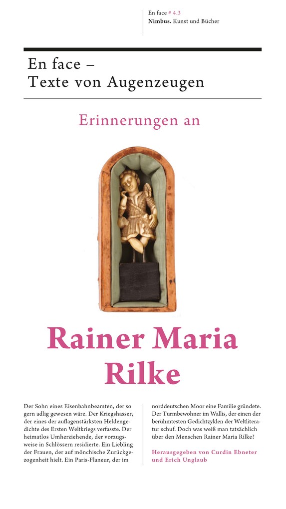 Weitere Ansicht: Erinnerungen an Rainer Maria Rilke