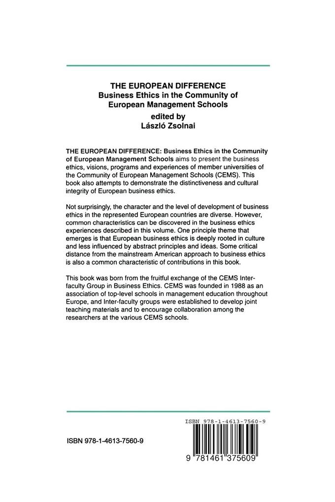 Weitere Ansicht: The European Difference