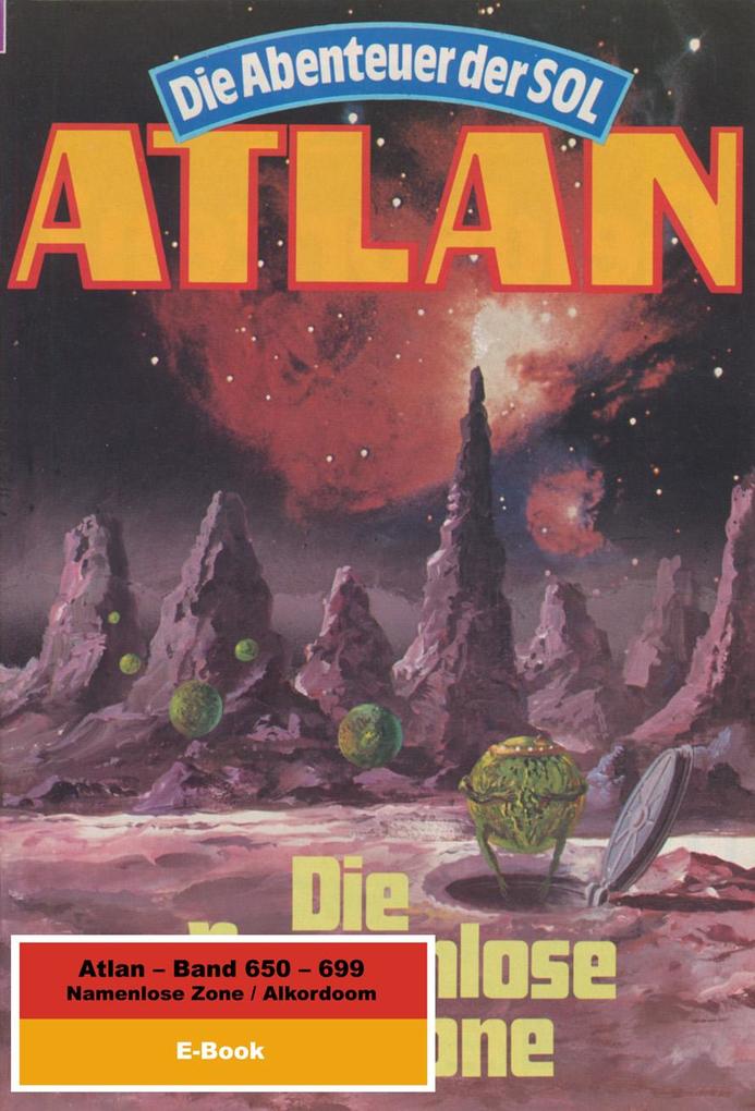 Produktbild: Atlan-Paket 14: Namenlose Zone / Alkordoom | Arndt Ellmer, Falk-Ingo Klee, H. G. Ewers, H. G. Francis, Hans Kneifel