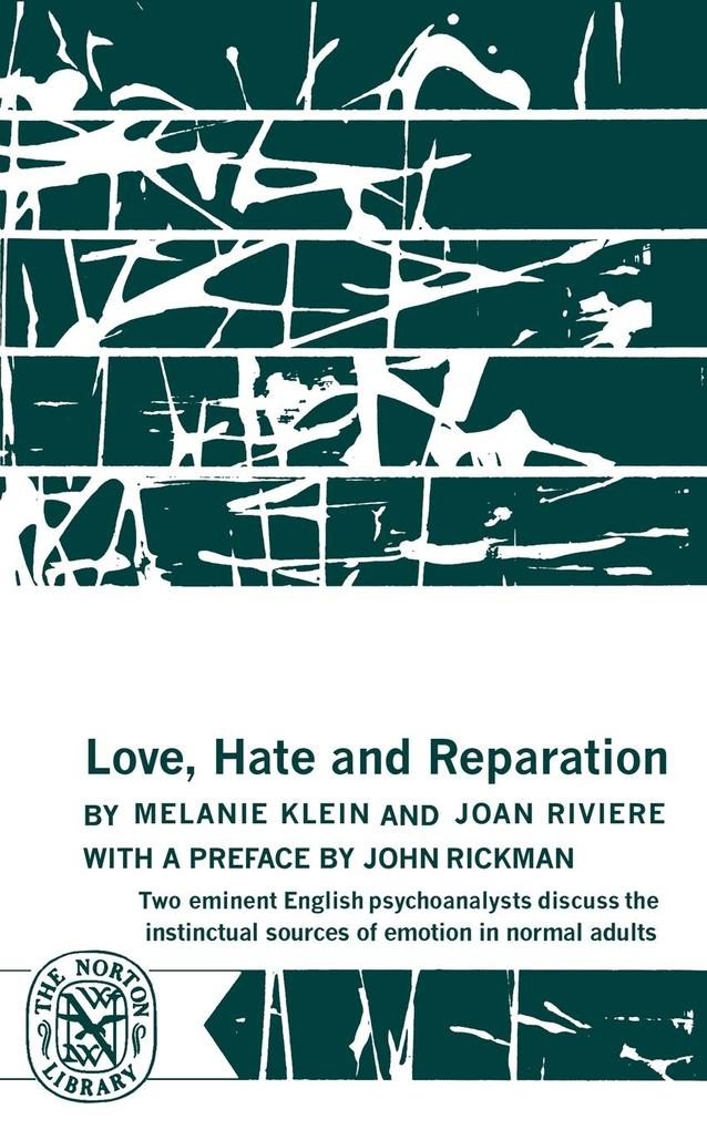 Love, Hate and Reparation als Taschenbuch