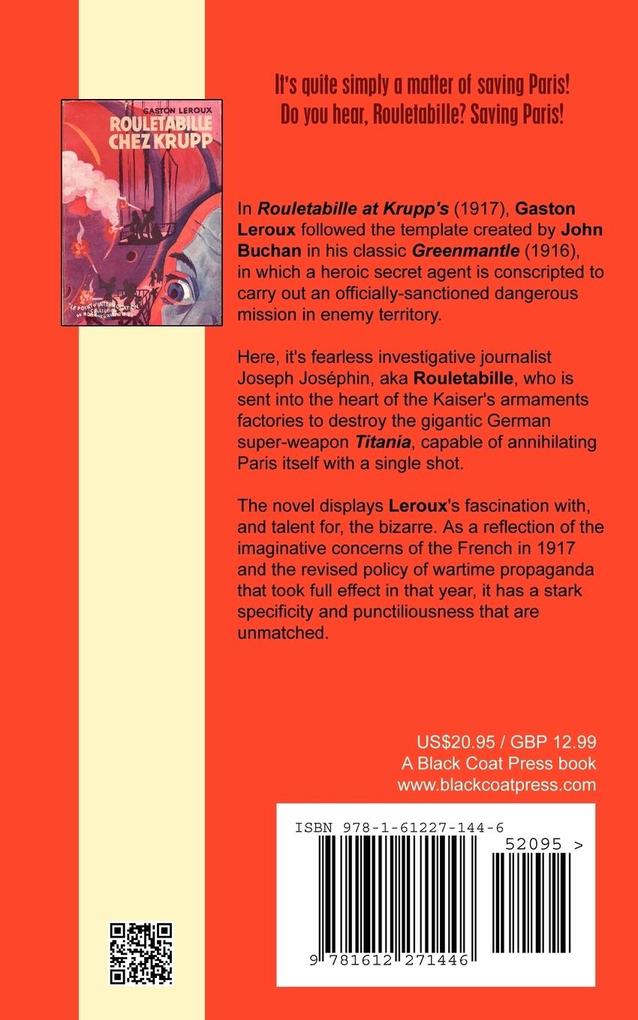 Weitere Ansicht: Rouletabille at Krupp's | Gaston Leroux