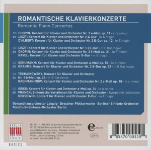Weitere Ansicht: Romantische Klavierkonzerte | Various