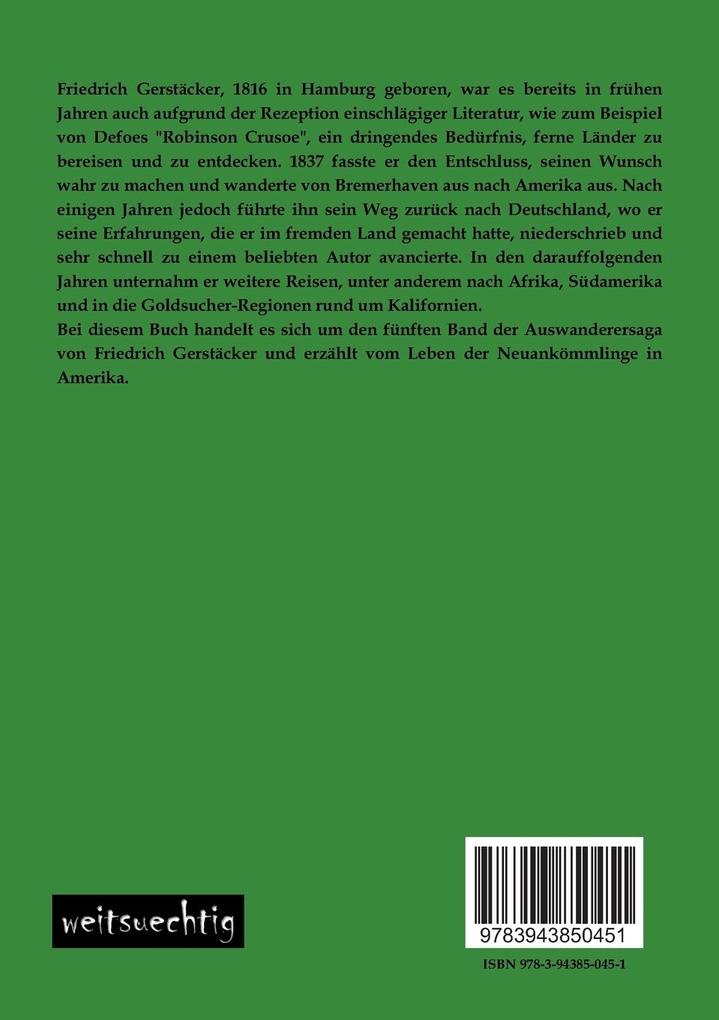 Weitere Ansicht: Nach Amerika! | Friedrich Gerstäcker