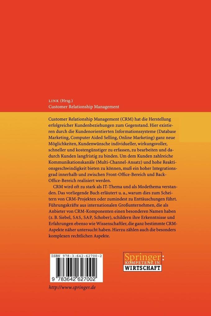 Weitere Ansicht: Customer Relationship Management