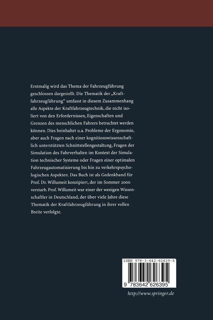 Weitere Ansicht: Kraftfahrzeugführung