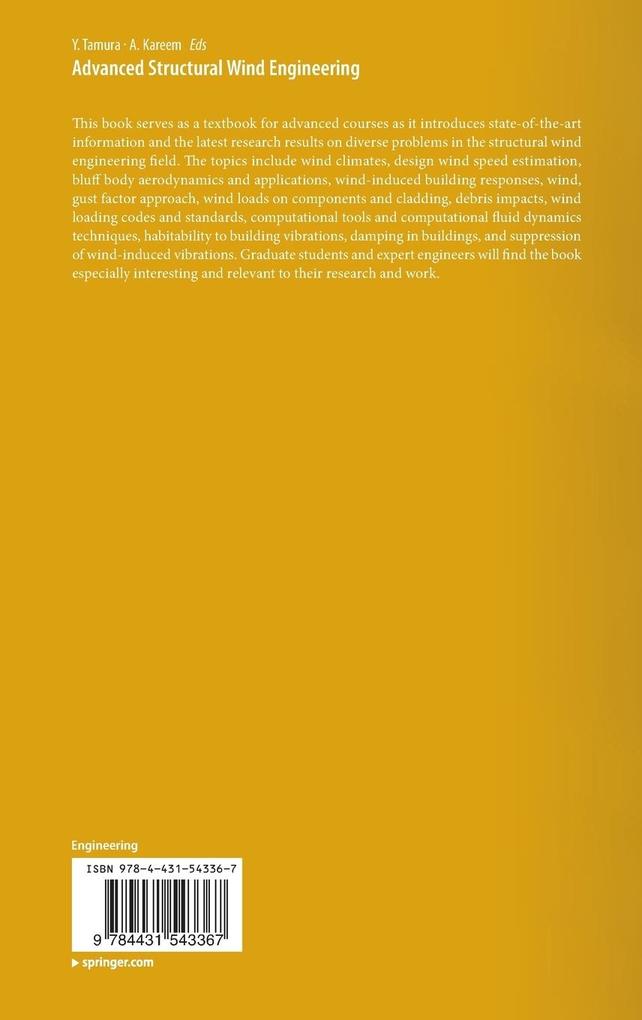 Weitere Ansicht: Advanced Structural Wind Engineering