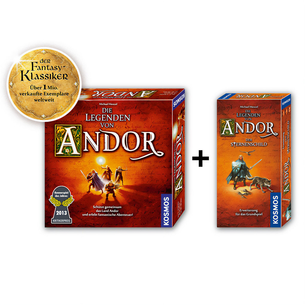 Weitere Ansicht: Die Legenden von Andor - Erweiterung - Der Sternenschild | Michael Menzel