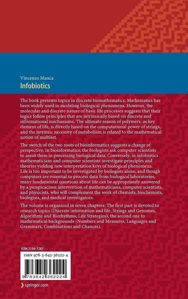 Weitere Ansicht: Infobiotics | VINCENZO MANCA