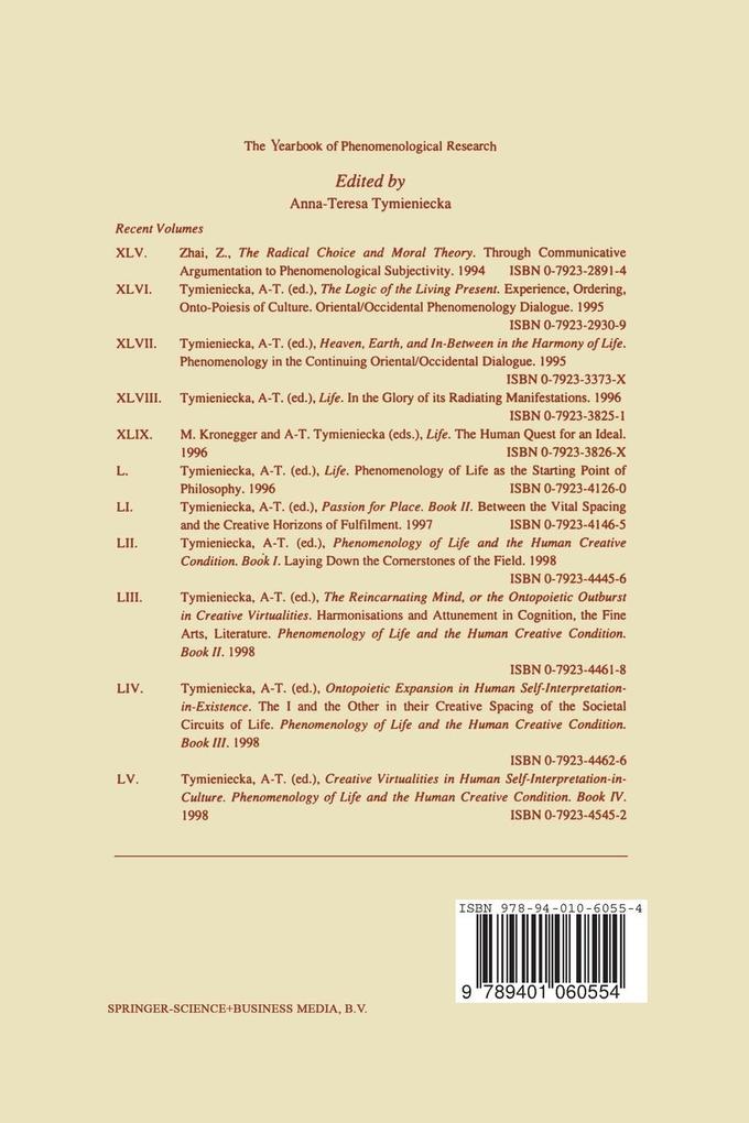 Weitere Ansicht: The Reincarnating Mind, or the Ontopoietic Outburst in Creative Virtualities