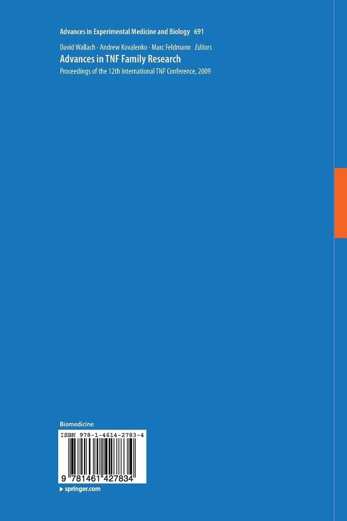 Weitere Ansicht: Advances in TNF Family Research