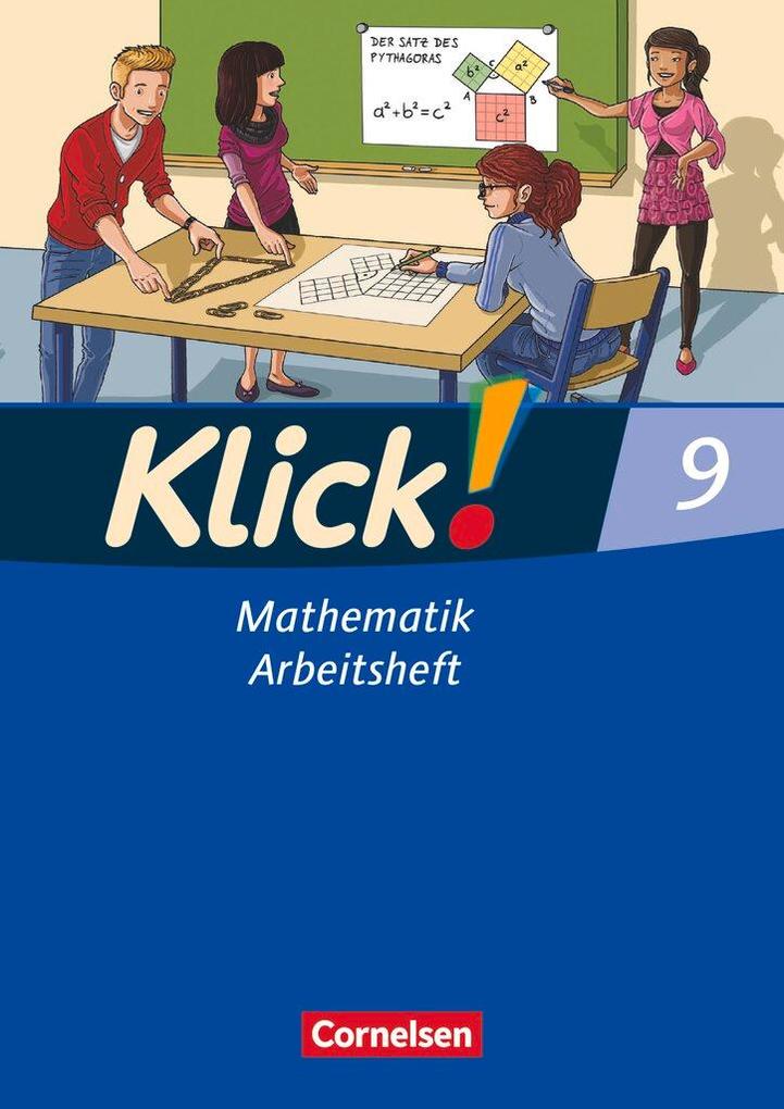 Produktbild: Klick! Mathematik 9. Schuljahr. Arbeitsheft Mittel-/Oberstufe - Östliche und westliche Bundesländer | Verena Waslikowski, Elisabeth Jenert, Petra Kühne, Markus Ledebur, Martina Kolbe-Schwettmann