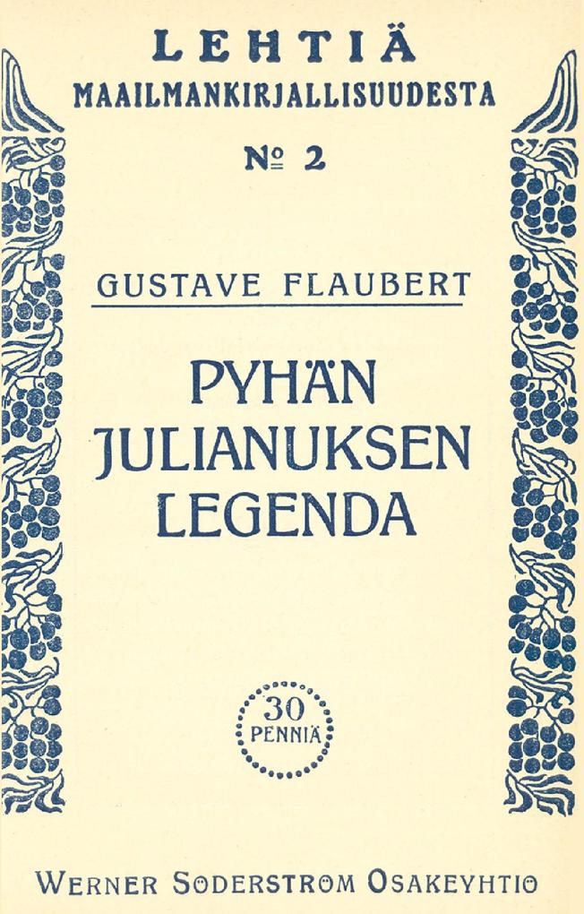 Produktbild: Pyhän Julianuksen legenda | Gustave Flaubert