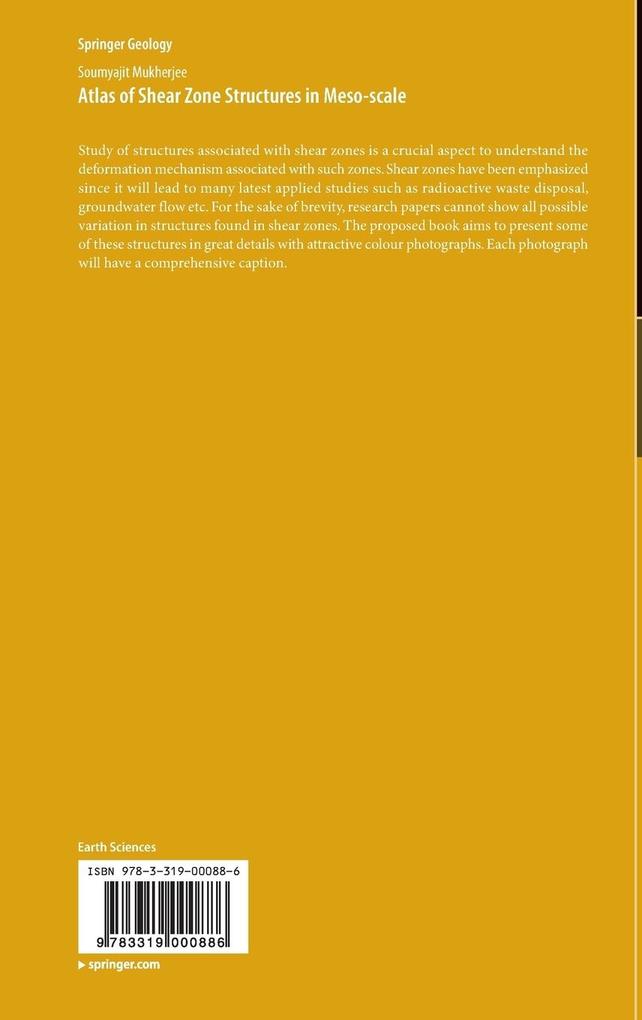 Weitere Ansicht: Atlas of Shear Zone Structures in Meso-scale | Soumyajit Mukherjee