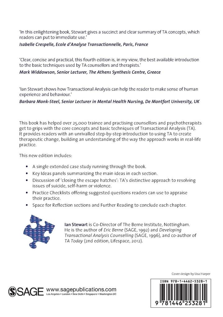 Weitere Ansicht: Transactional Analysis Counselling in Action | Ian Stewart