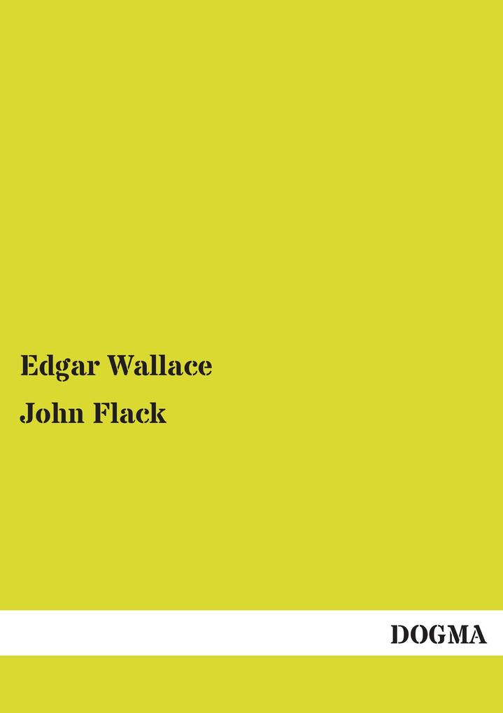 Produktbild: John Flack | Edgar Wallace